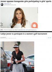 Caitlyn Jenner hypocrite Meme Template