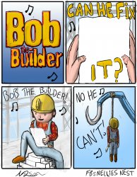 No he can't Meme Template