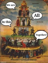 Capitalism we are all in this together Meme Template