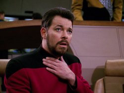 Riker Gasping Meme Template