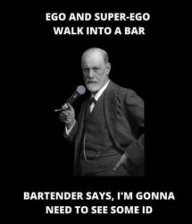 Sigmund Freud joke Meme Template