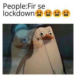 Lockdown Meme Template