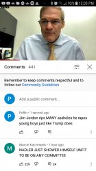 Jim Jordan Rapes Boys and FOX censors to protect him 7 Meme Template