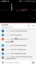 Early AM puffin vs EarthTV Livechat terrorists 5-5-21 154 Meme Template