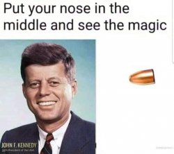 JFK magic trick Meme Template