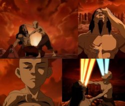 Aang convert Lord Ozai Meme Template