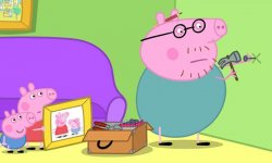 Daddy Pig do it properly Meme Template