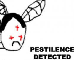 pestilence detected but closer Meme Template