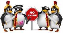 Anti anime court Meme Template