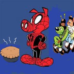 Spider Ham Irresistible Pie Meme Template