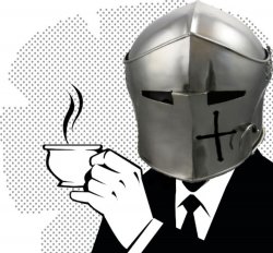 Coffee Crusader Meme Template