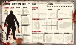 Zombie Survival Sheet Meme Template