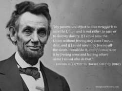 Lincoln on winning the Civil War Meme Template