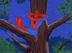 spiderman tree Meme Template