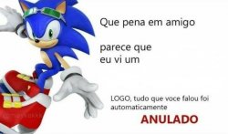 Sonic Anulador 2.0 Meme Template
