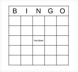 bingo Meme Template