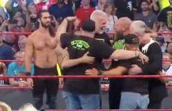 Seth Rollins is Left Out Meme Template