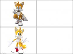 drake meme tails Meme Template