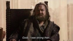 Gods I was strong then Meme Template