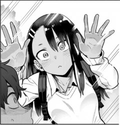 Nagatoro manga Meme Template