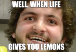 When life gives you lemons... Meme Template