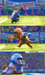 Monsters University Football Meme Template