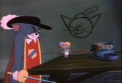 Tom and Jerry Nibbles Surprised Meme Template