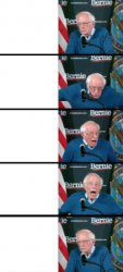Bernie Sanders Let Down Meme Template