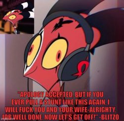 Blitzo template Meme Template