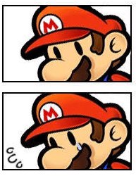 Mario Sad Meme Template