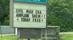Civil War Era Plane Show Meme Template