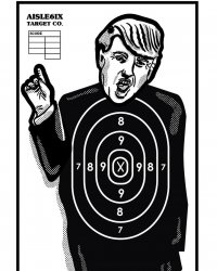 trump target Meme Template