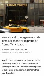 Trump Organization criminal Meme Template