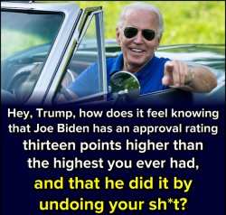 Joe Biden approval rating Meme Template