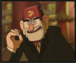 Stan Pines "One does not simply" Meme Template