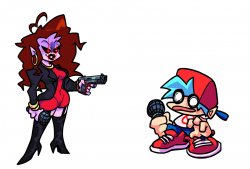 BF Funkin Dies Meme Template