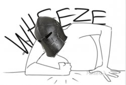 Crusaders Wheeze Meme Template