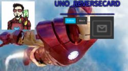 Uno_ReverseCard's Iron man Temp Made By Yoshi_Official Meme Template