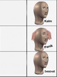 Kalm Panik Selabrait Meme Template