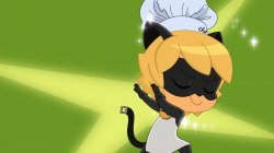 Cat noir dab Meme Template