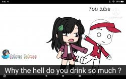 YouTube why do you drink so much Meme Template