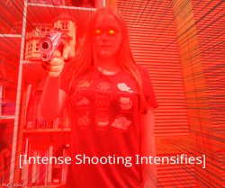 Intense Shooting Intensifies Meme Template
