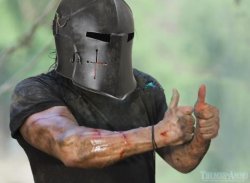 Crusader thumbs up Meme Template
