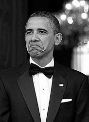Obama that's good black & white sharpened Meme Template