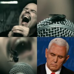 Mike Pence KoRn fly Meme Template