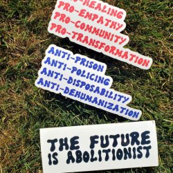 The future is abolitionist Meme Template