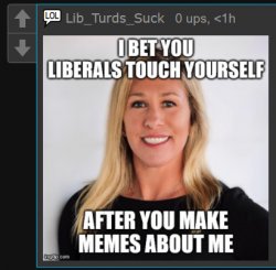 Lib_Turds_Suck troll Meme Template