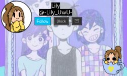 Lily Omori announcement template 1 Meme Template