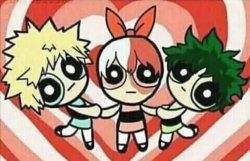 mha powerpuff Meme Template