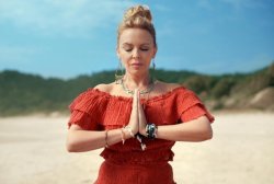 Kylie meditating Meme Template